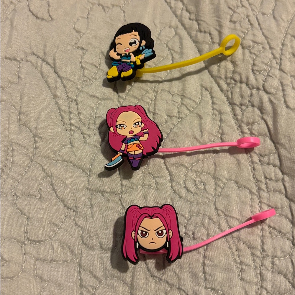 K-Pop Demon Hunters Stanley Straw Toppers